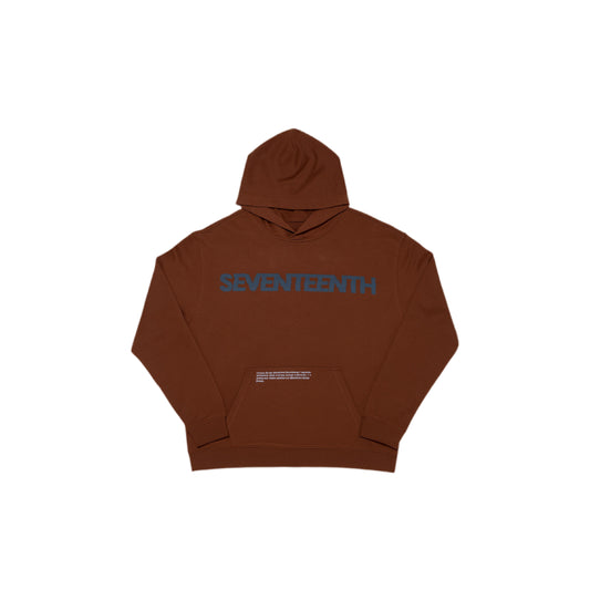 Seventeenth Brown Hoodie