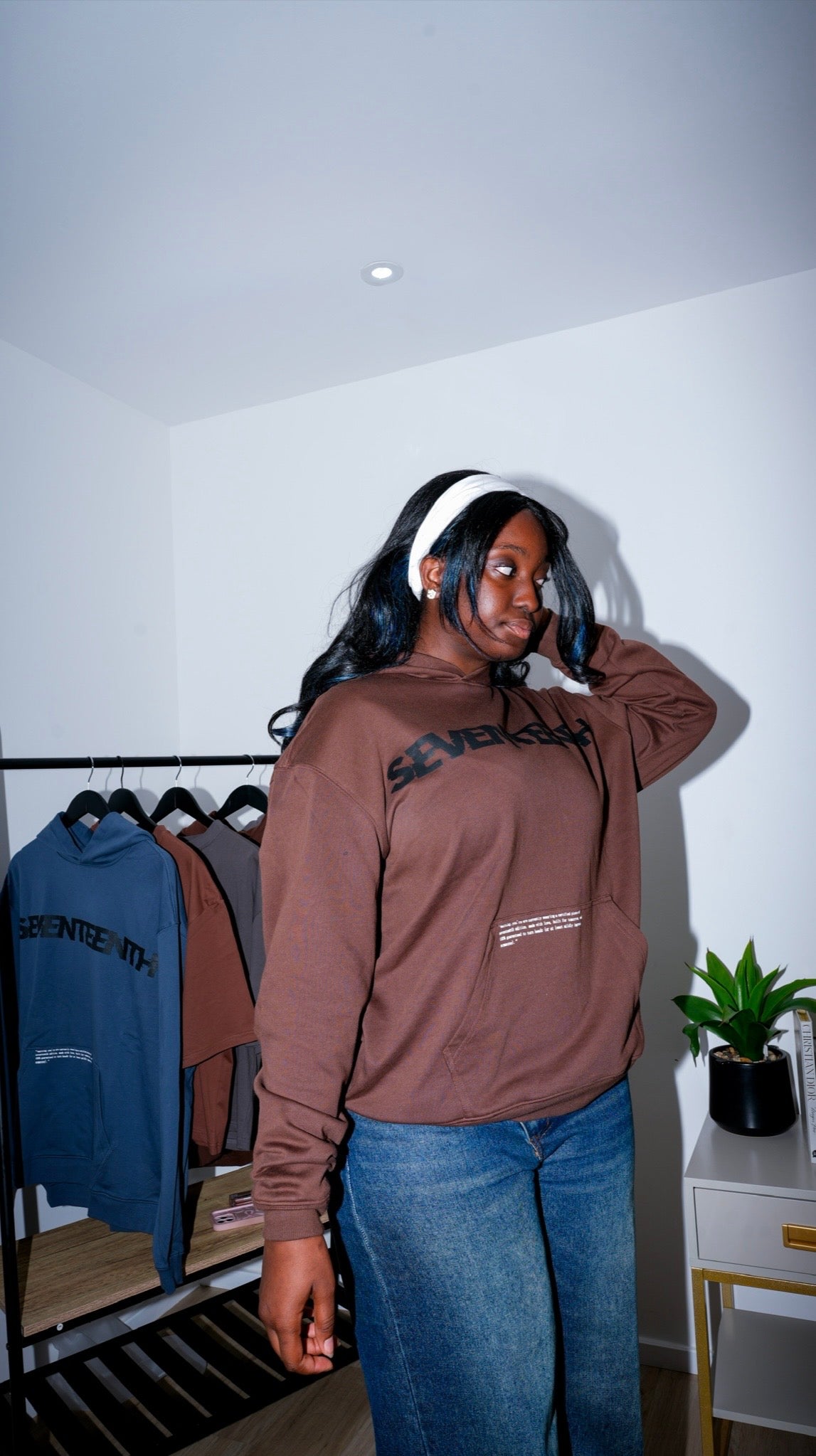 Seventeenth Brown Hoodie