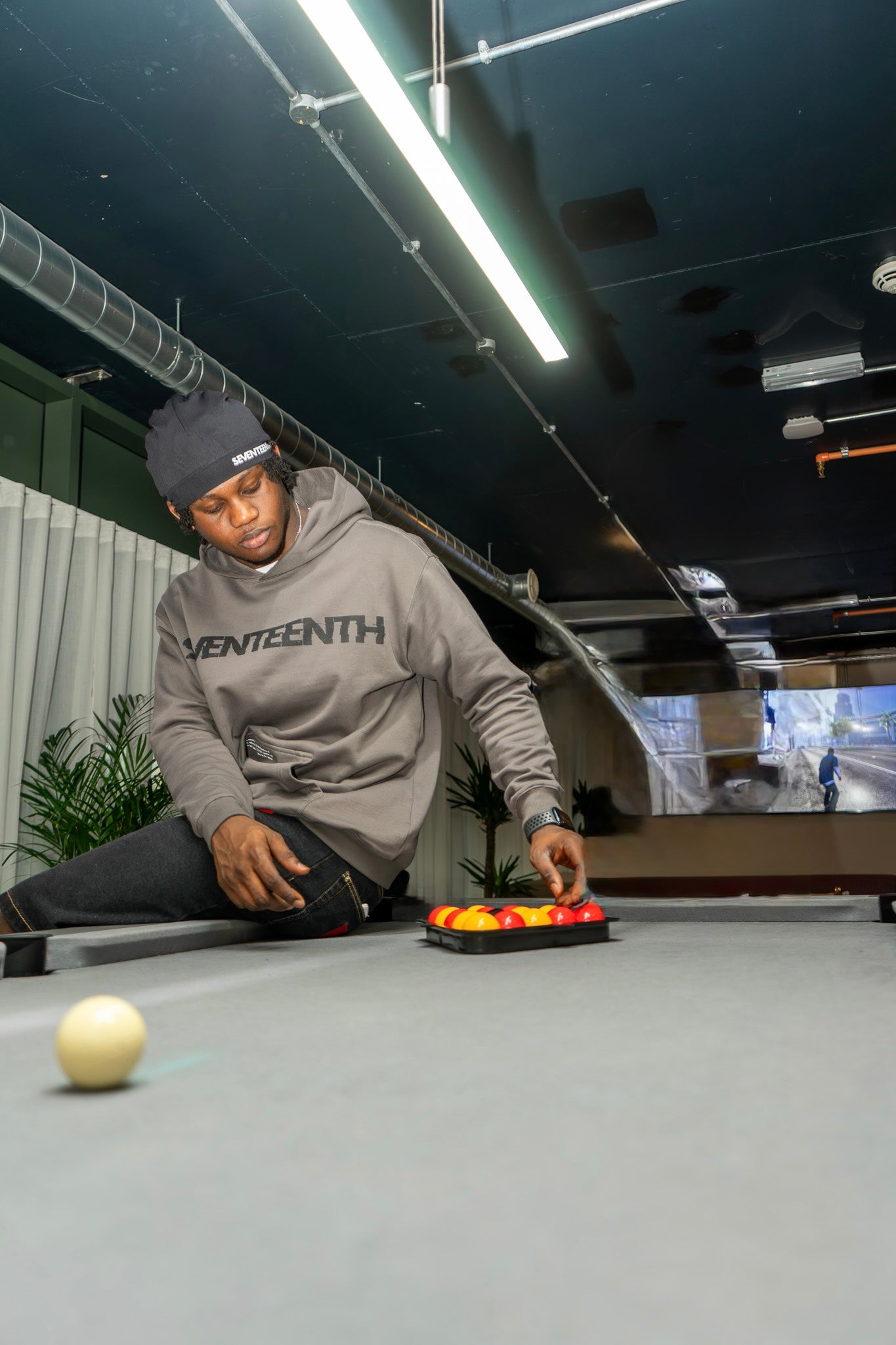 Seventeenth Grey Hoodie