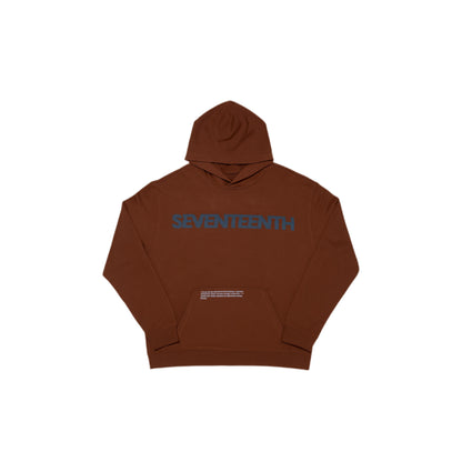 Seventeenth Brown Hoodie