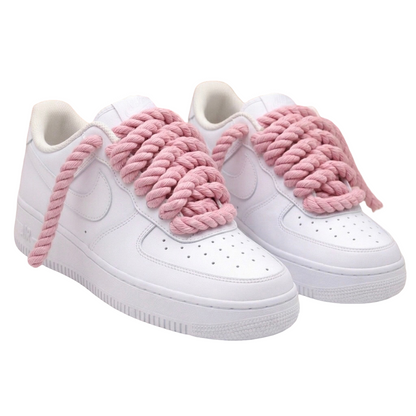 Custom Rope Lace Sneaker Service (White Airforce 1)